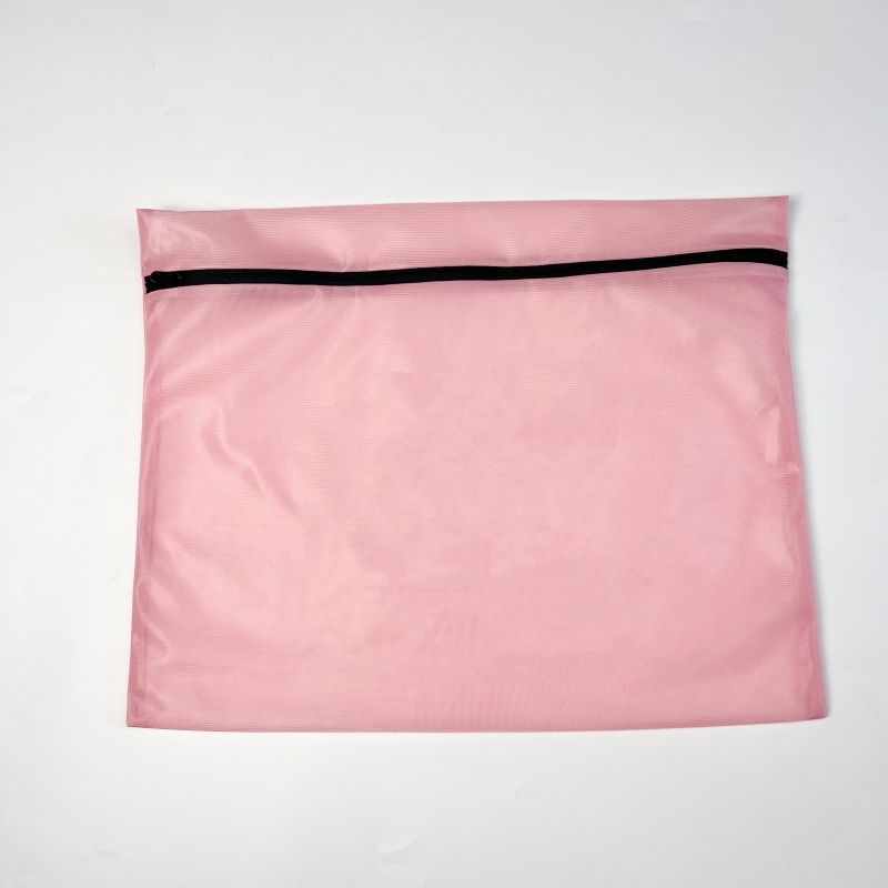 Pink Fine Mesh Laundry Bag