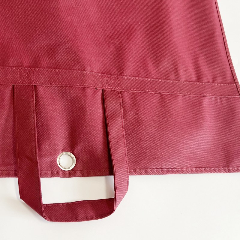 Red Suit Bag With Pocket