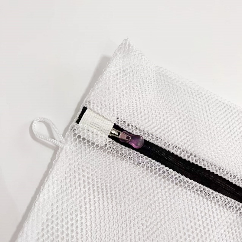 Laundry Coarse Mesh Bag with Zipper 