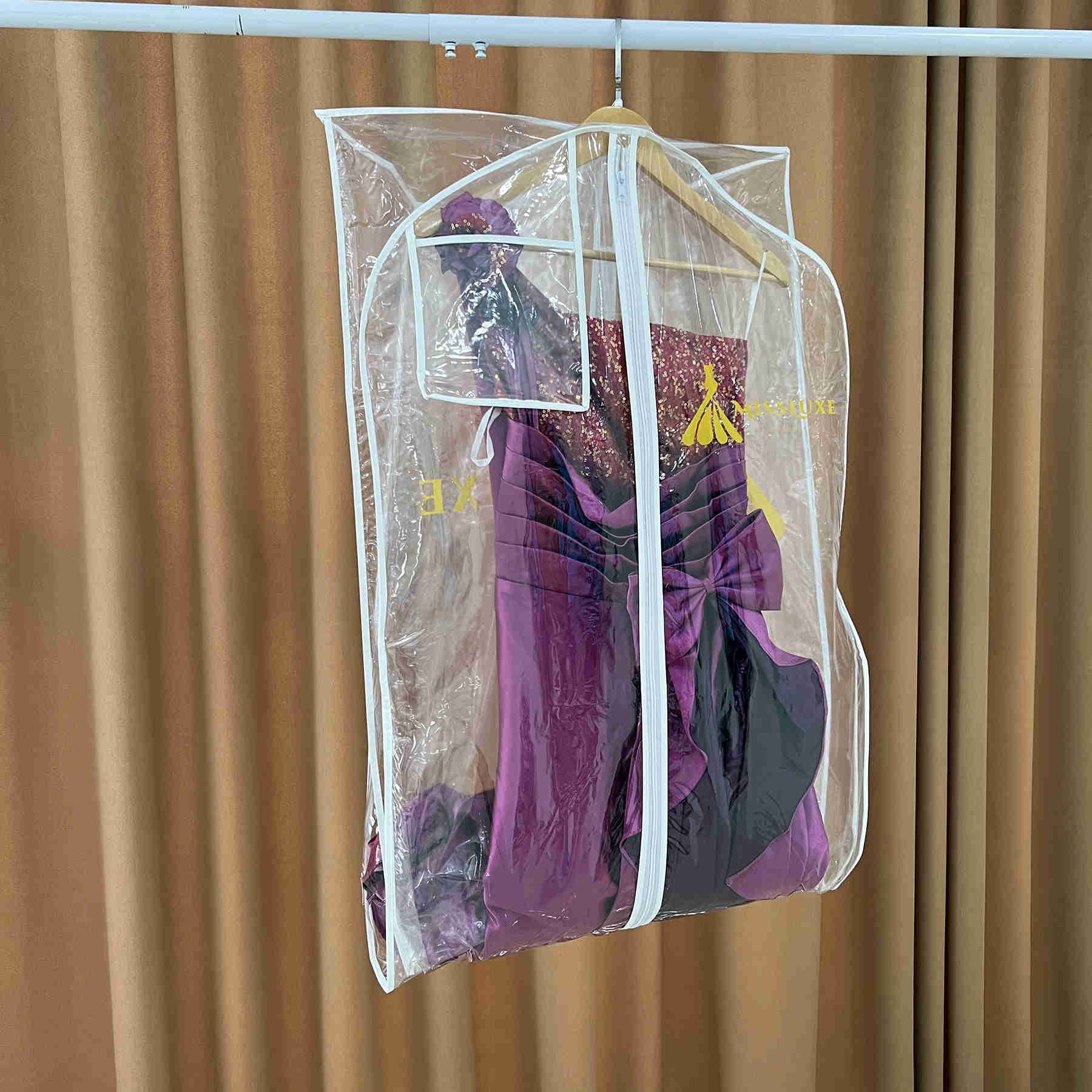 Foldable Transparent Dress Cover