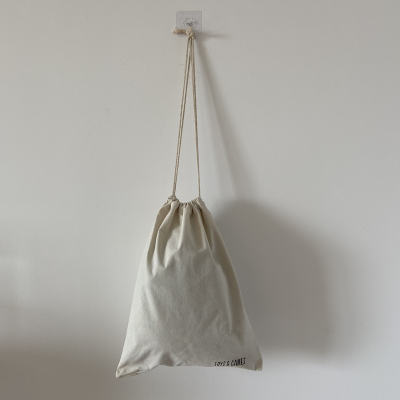 Cotton Canvas Drawstring Bag 