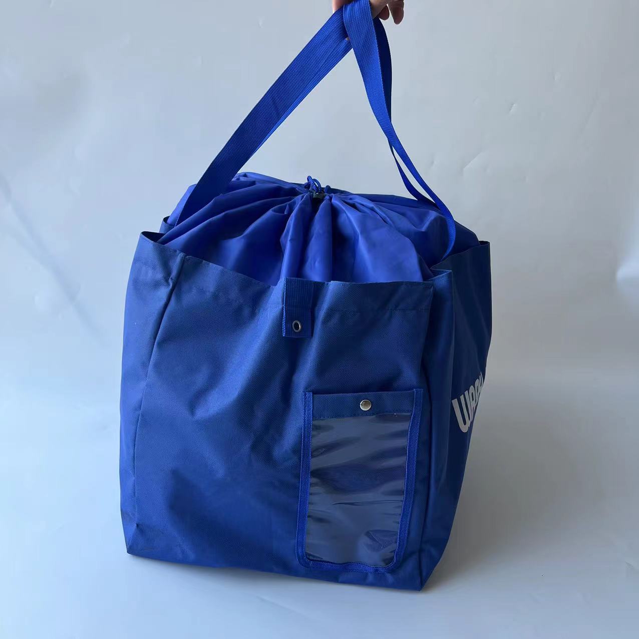 Large Capacity Blue Laundry Bag