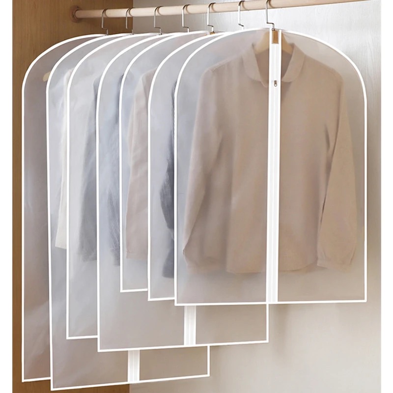 PEVA Translucent Clothes Covers with Zip