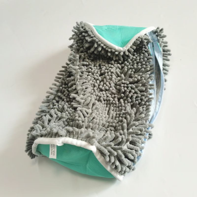 Chenille Shoe Wash Bag