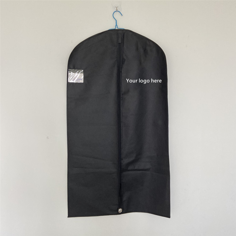 Custom Black Garment Bag