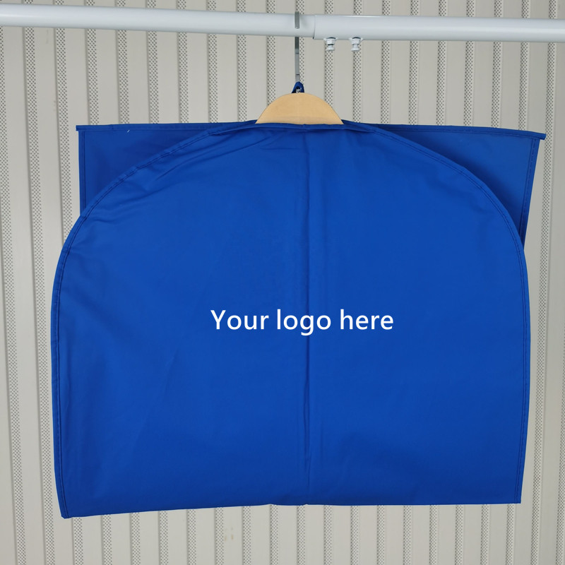 Royal Blue PEVA Suit Cover