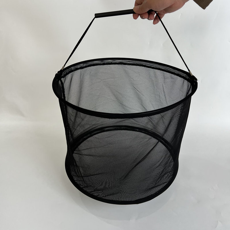 Black Toy Storage Basket