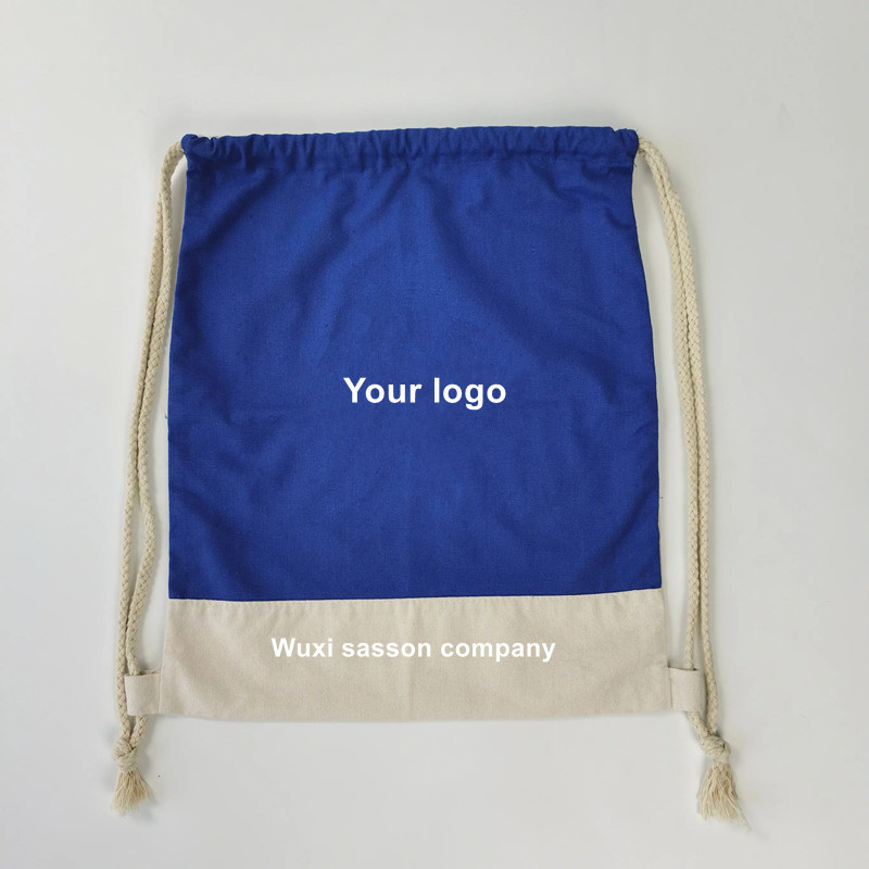 Large Capacity Cotton Drawstring Bag