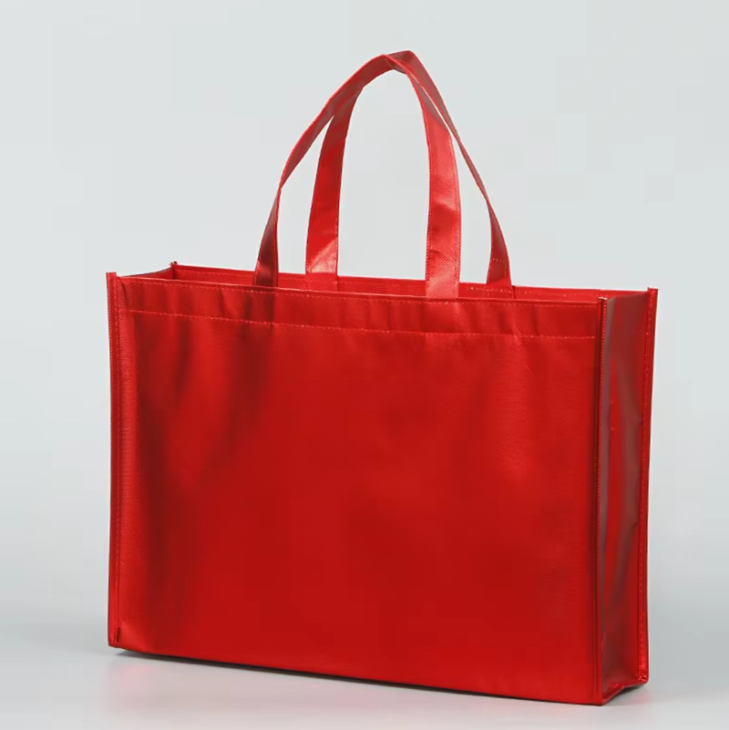 Metallic Laminated Tote Bag