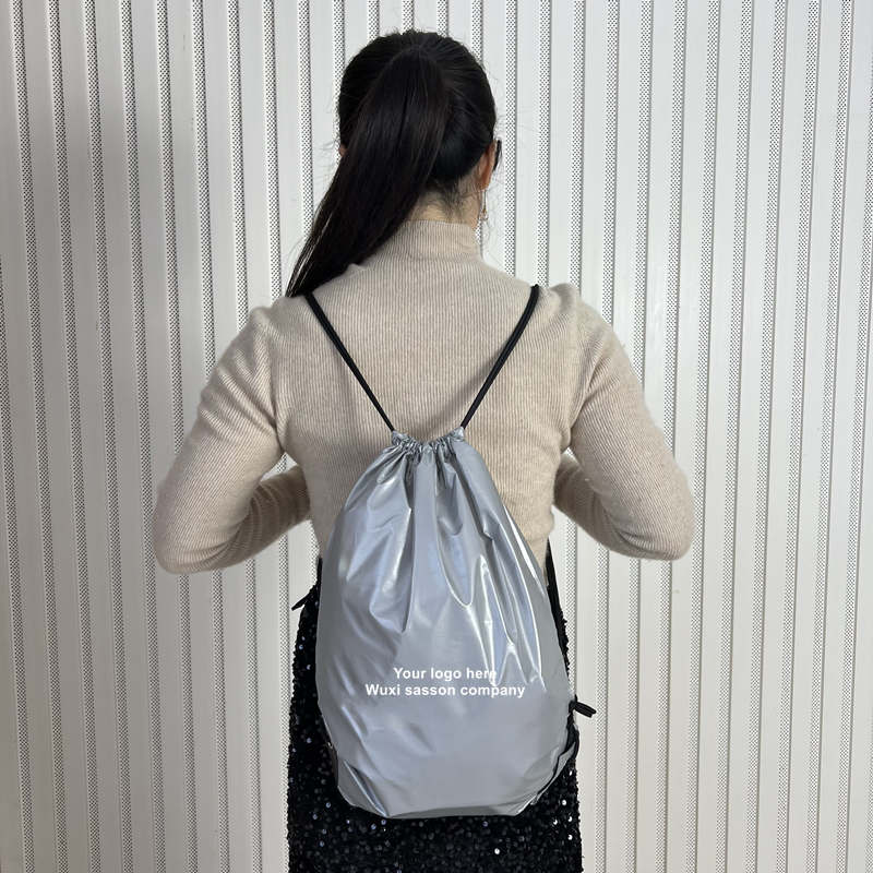 Reflective Drawstring Bag