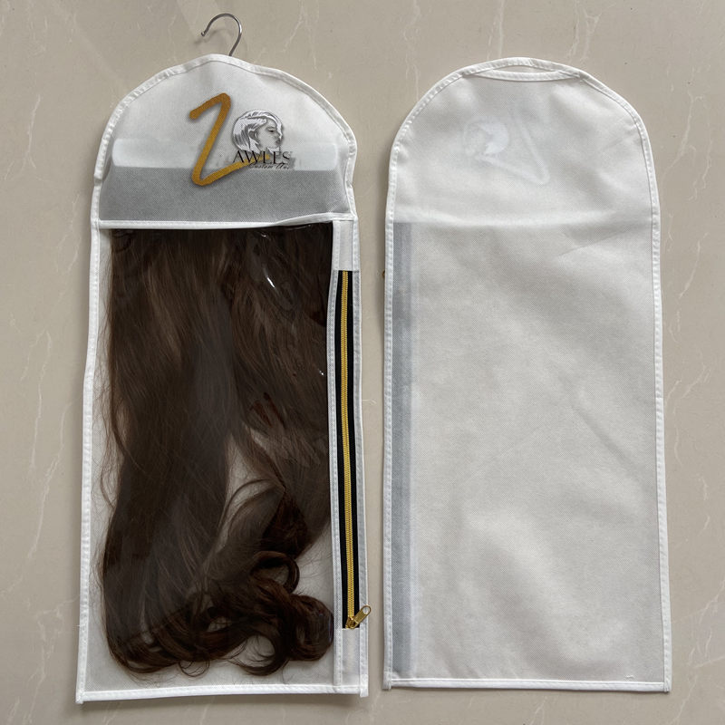 Packaging Bag For Hair Extensions Custom Logo