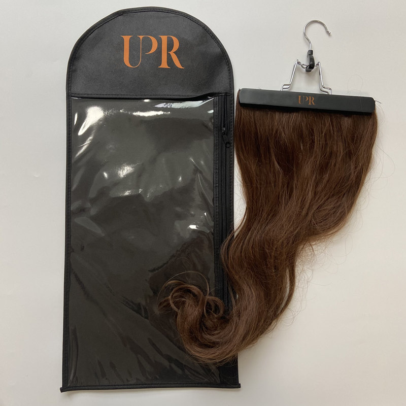 Black Packaging Bag For Hair Extensions