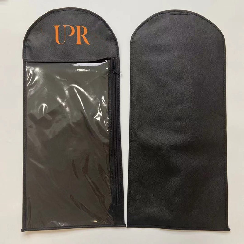 Black Packaging Bag For Hair Extensions