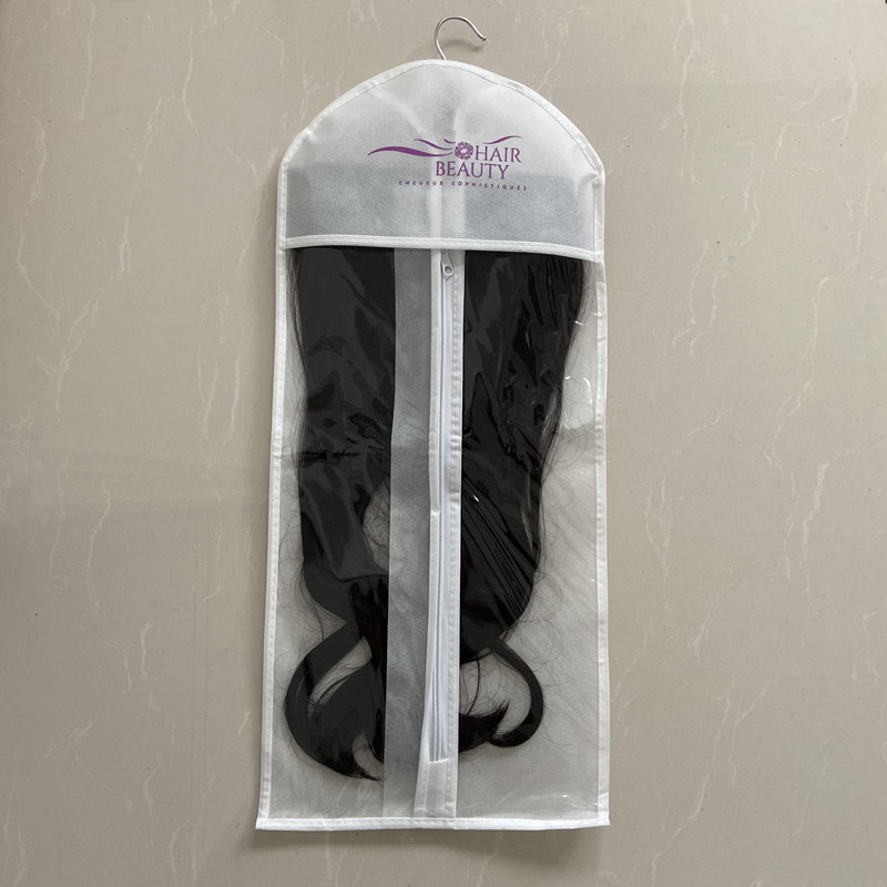 Hair Extensions In Zipper Bag