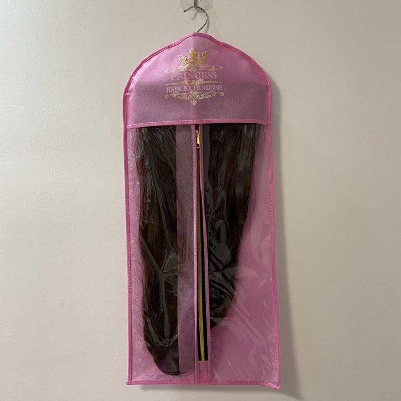 Pink Wig Storage Bag